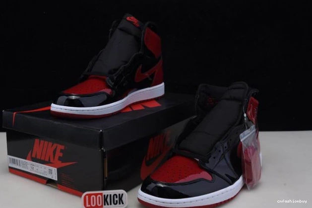 OG Bred Air Patent High Jordan 555088-063 1 0804